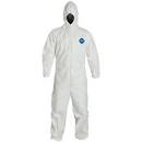DuPont Tyvek® 400 Hooded Coveralls with Elastic Wrists and Ankles